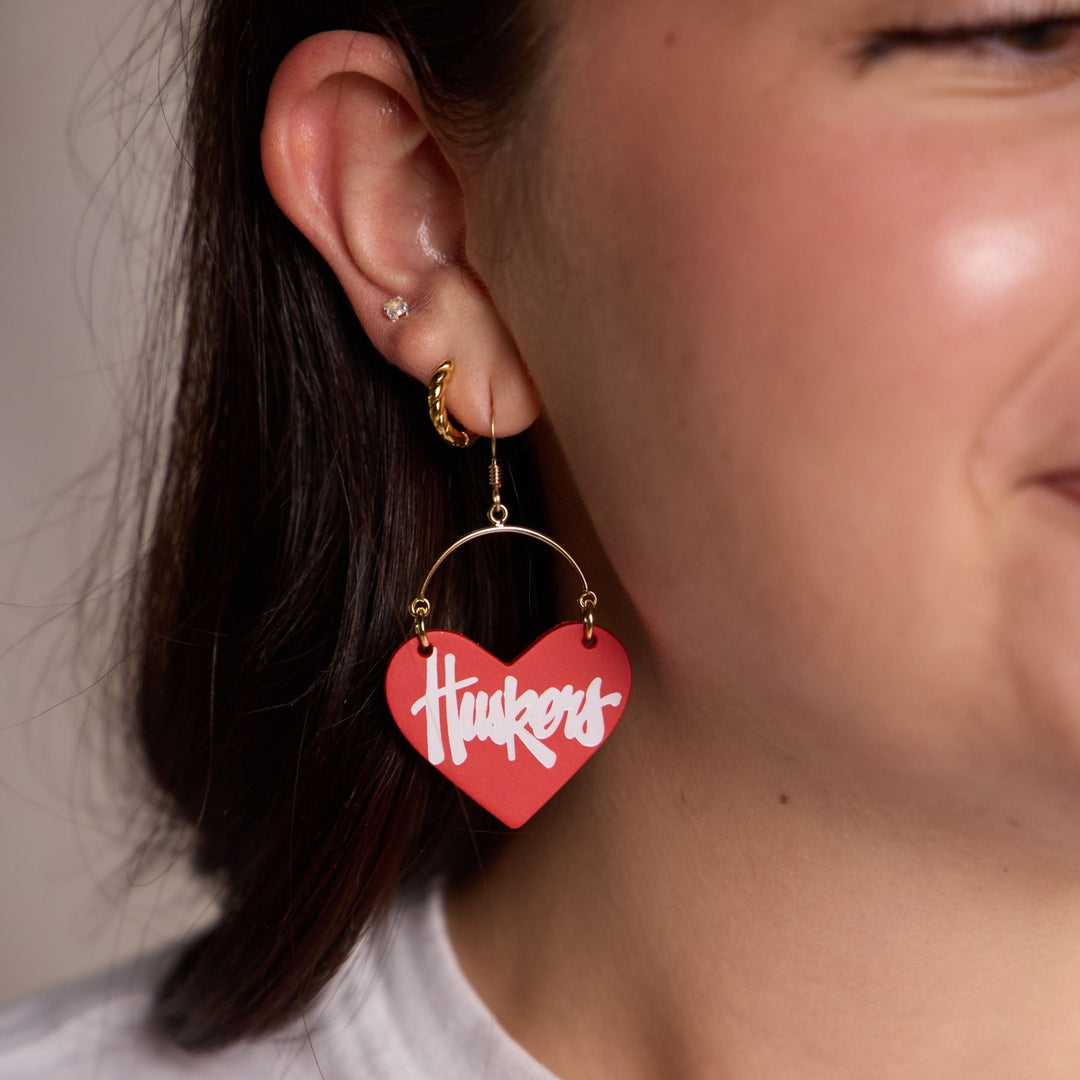 Red University of Nebraska Huskers Lover