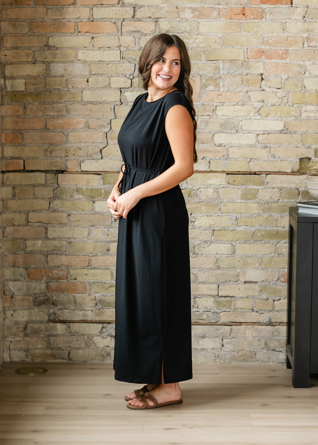 Romy Self Tie Maxi Dress - FINAL SALE