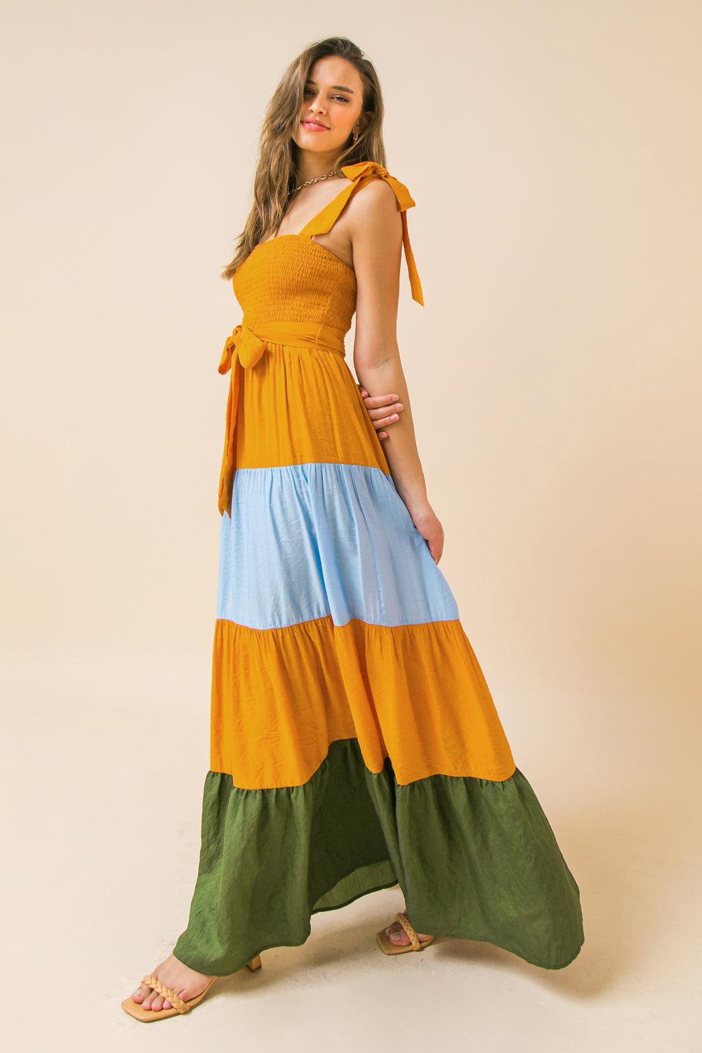 TWICE AS STUNNING MAXI DRESS