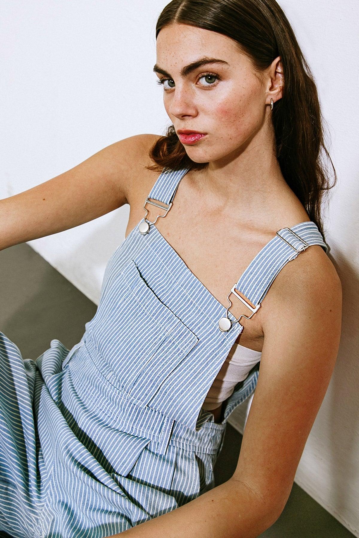 DANCING WITH YOU DENIM JUMPSUIT