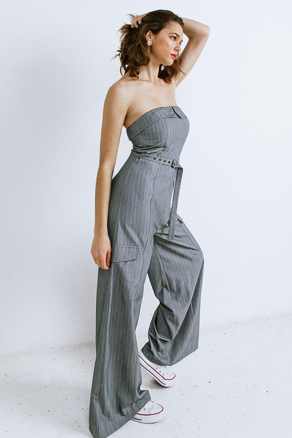 WISHFUL THINKING WOVEN JUMPSUIT