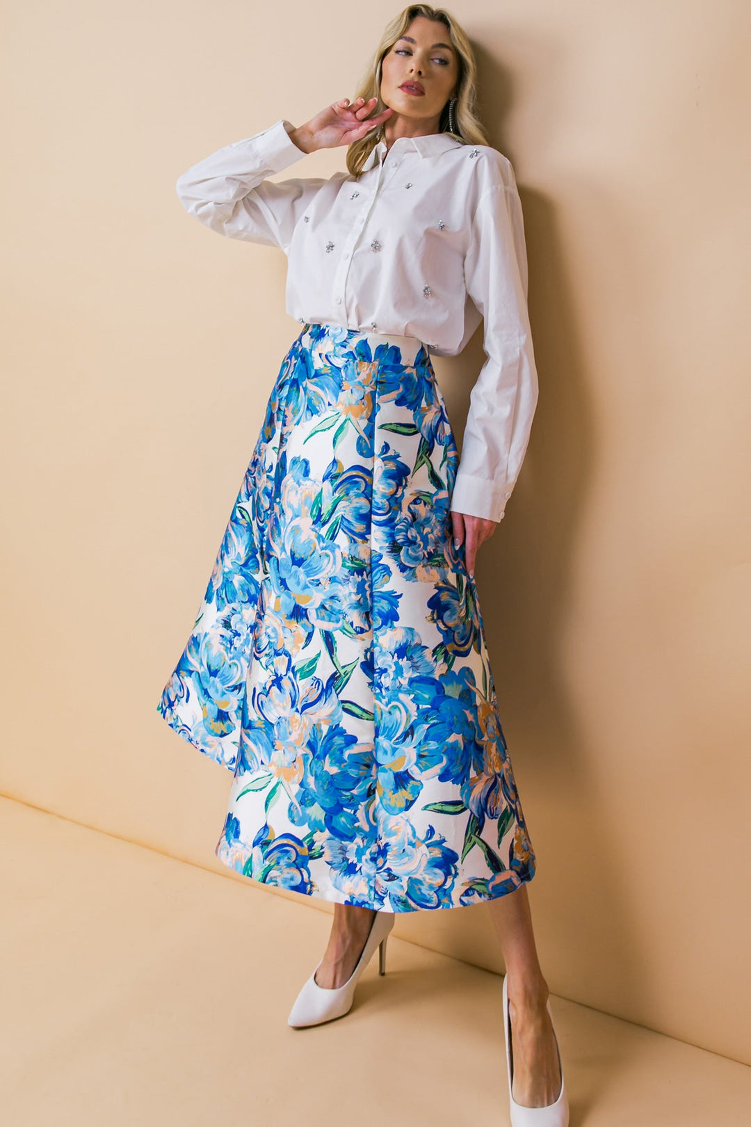 LIMITLESS RADIANCE WOVEN SKIRT