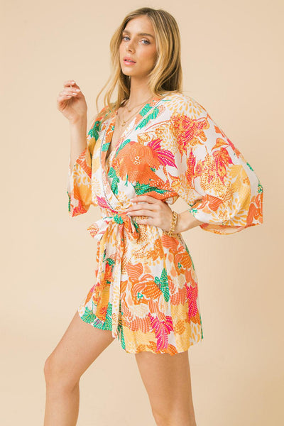 SUNNY SPELL WOVEN ROMPER