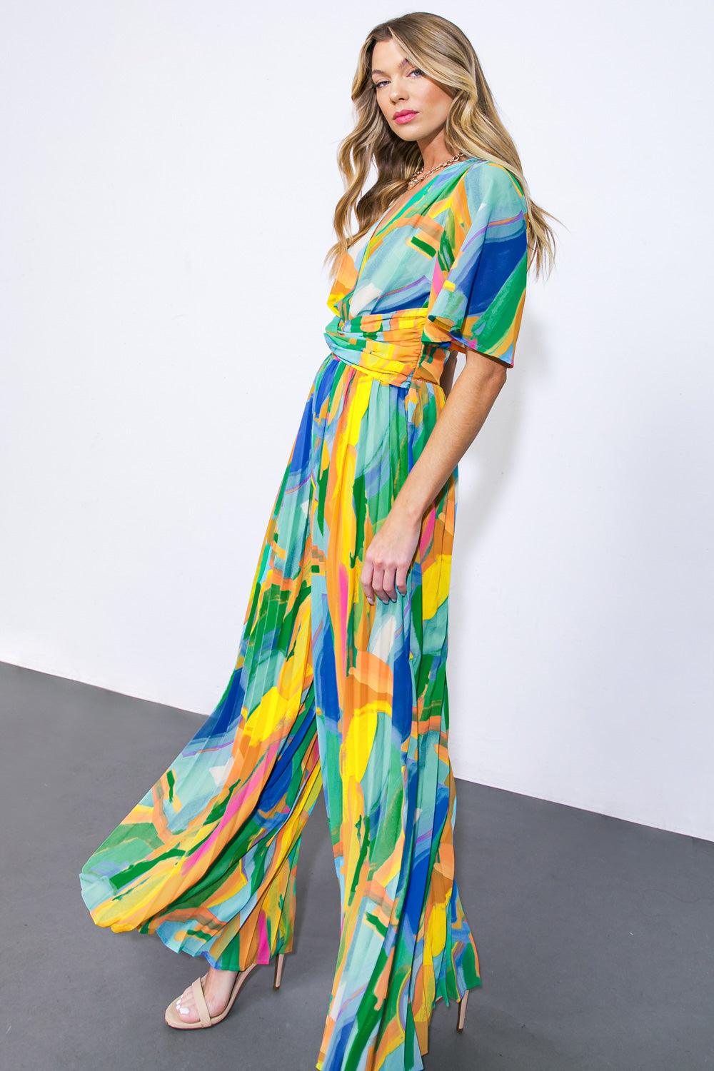 SPIRIT OF NOEL WOVEN JUMPSUIT