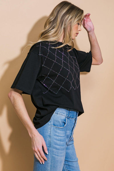 PRETTY PERCEPTION KNIT TOP