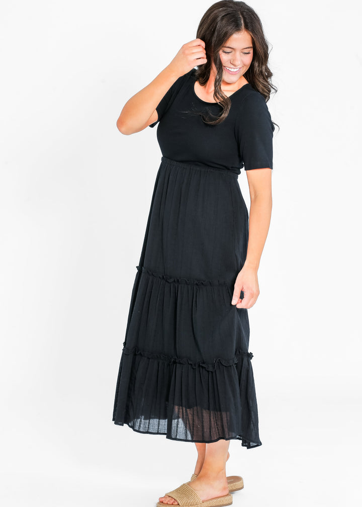 Serena Eyelet Maxi Dress - FINAL SALE