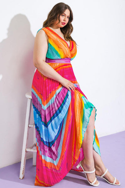 SHORE VACAYS WOVEN MAXI DRESSS