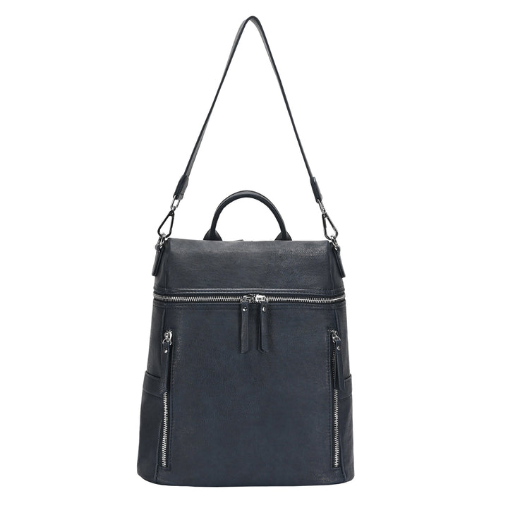Sienna Utilitarian Shoulder Backpack Purse