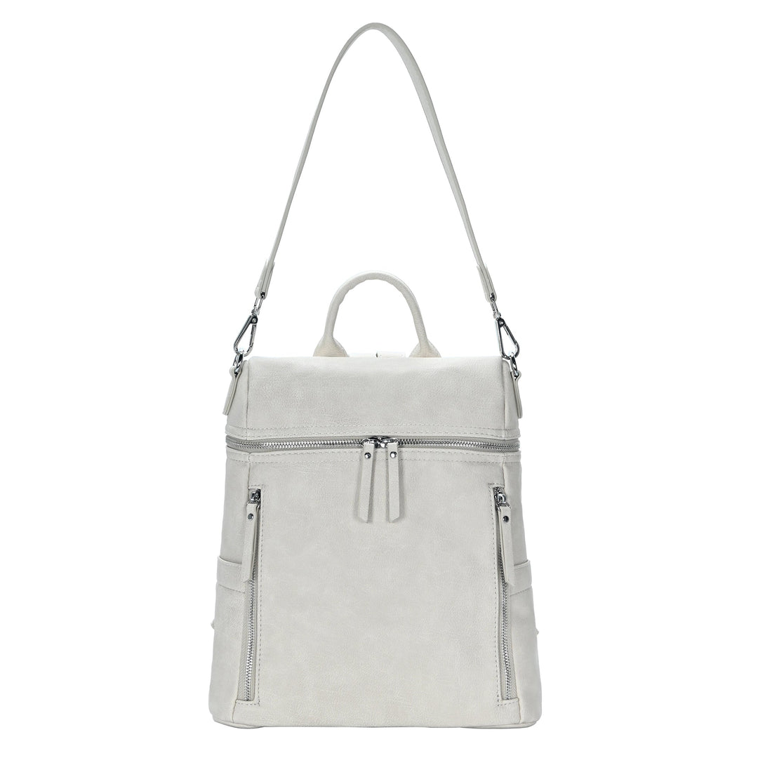 Sienna Utilitarian Shoulder Backpack Purse