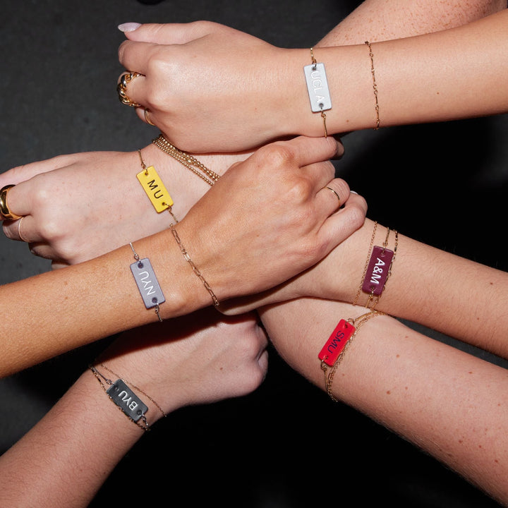 Silver Custom ID Bolo Bracelet