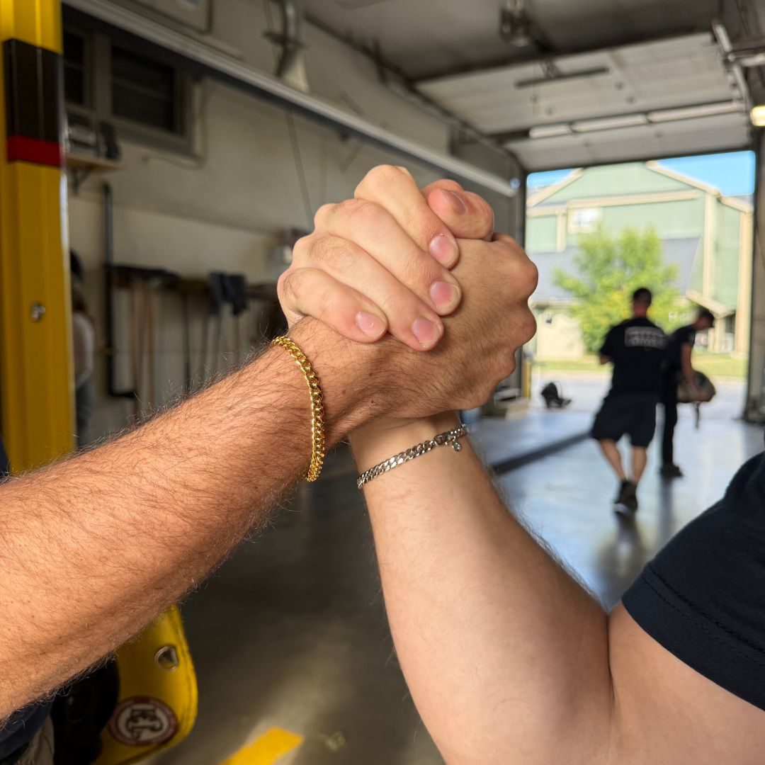 Silver Men's Curb Chain Bracelet