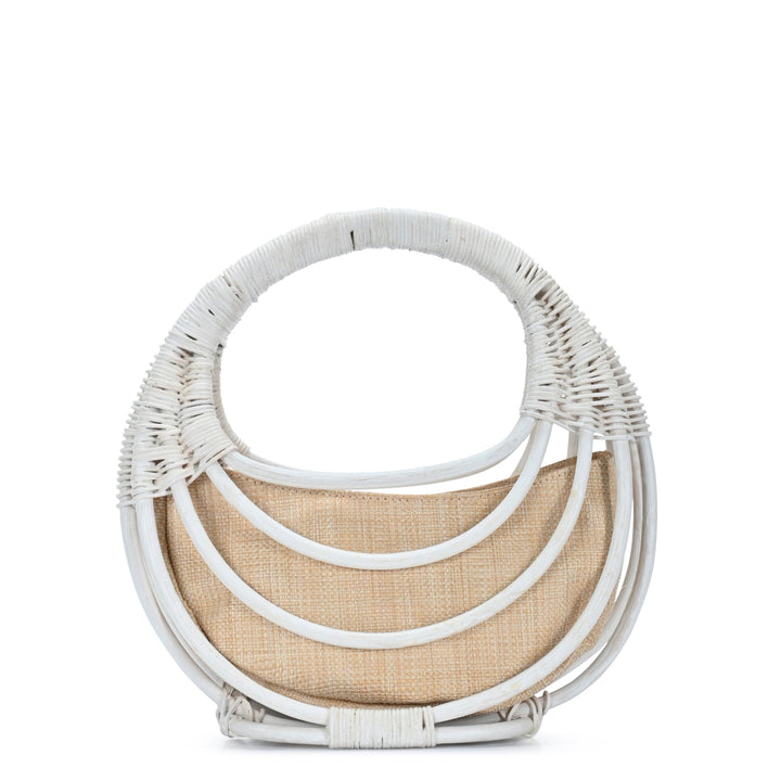 Solana Bamboo Straw Satchel