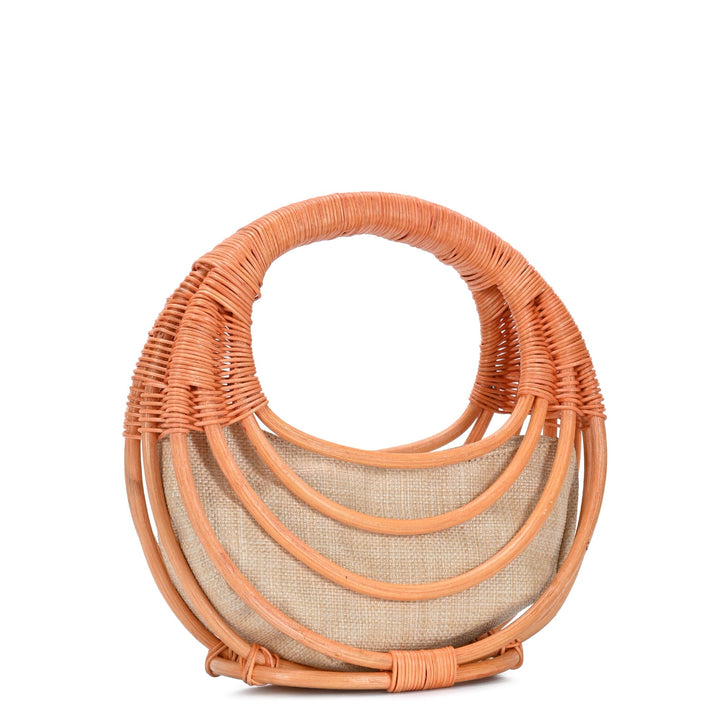 Solana Bamboo Straw Satchel