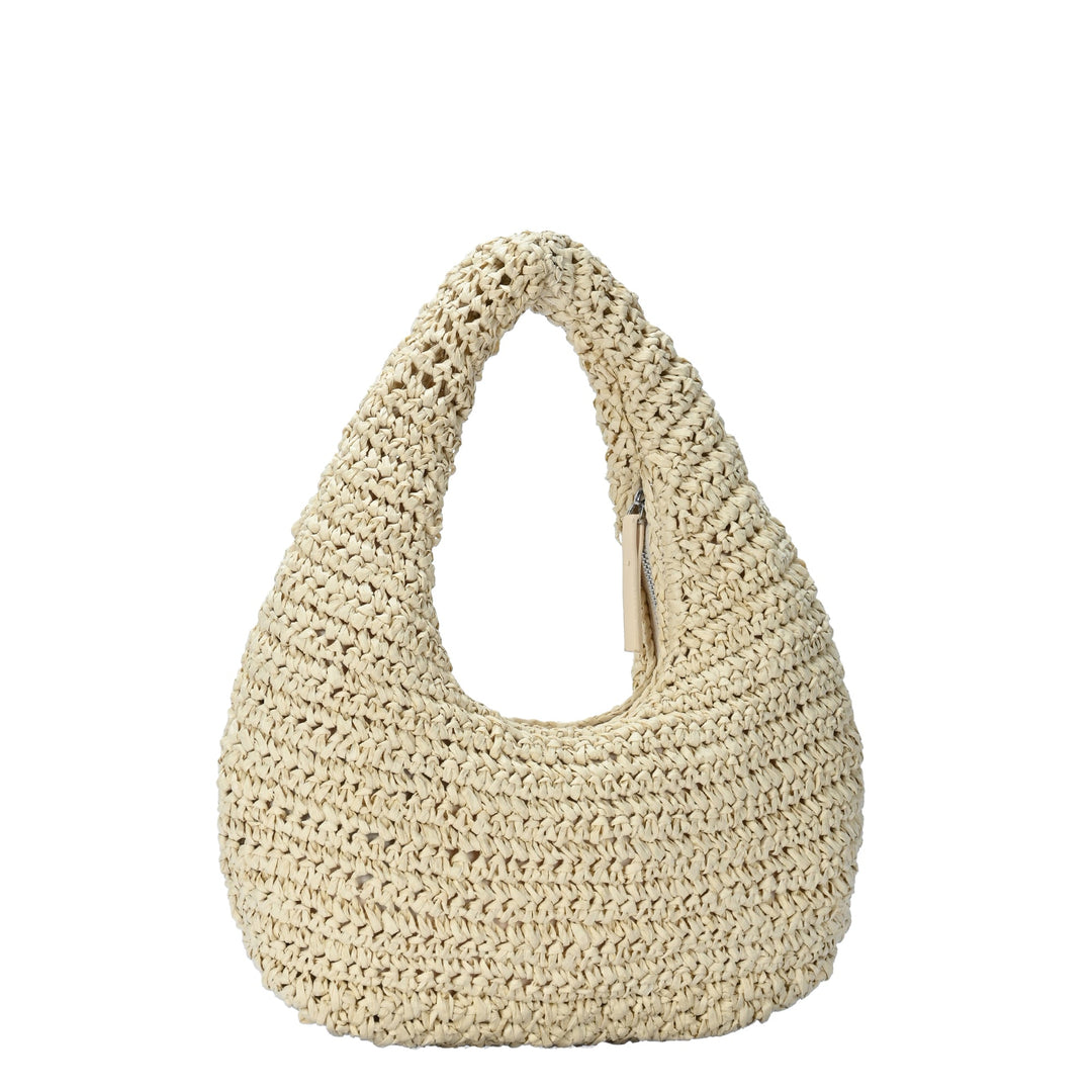 Solea Straw Clutch Bag