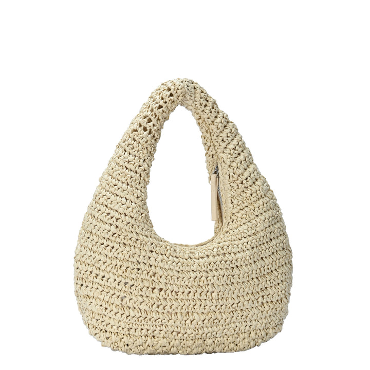 Solea Straw Clutch Bag