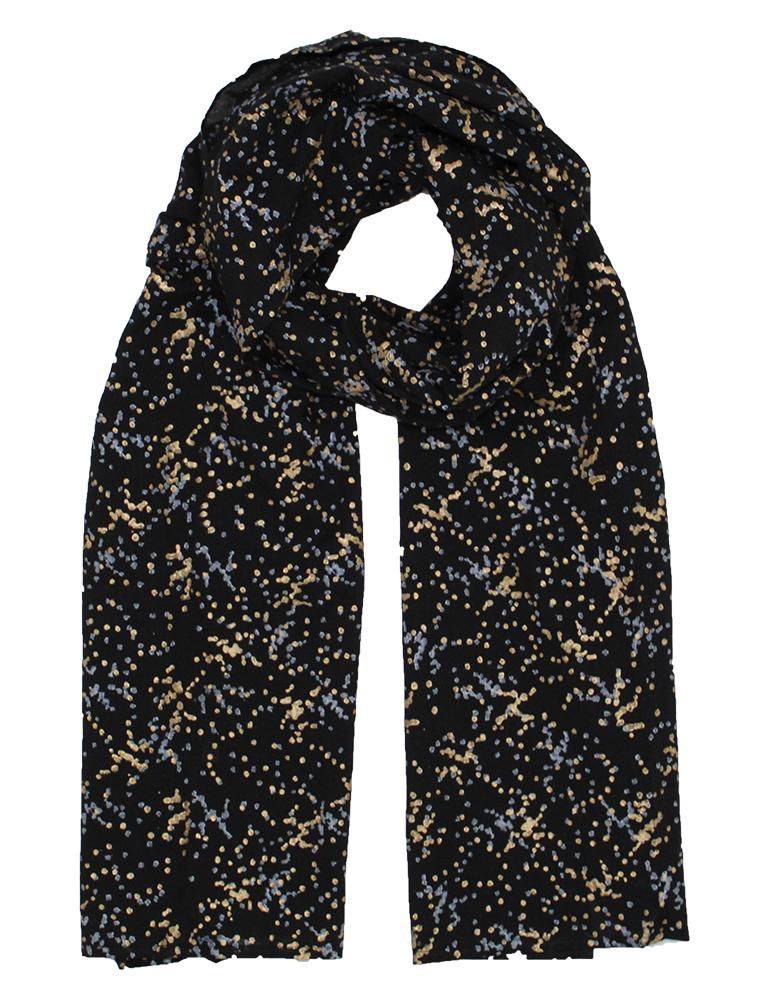 Splatter Dot Scarf - Organic Cotton