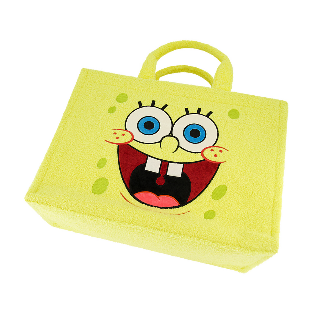 SpongeBob Yellow Travel Tote with Trolley Strap