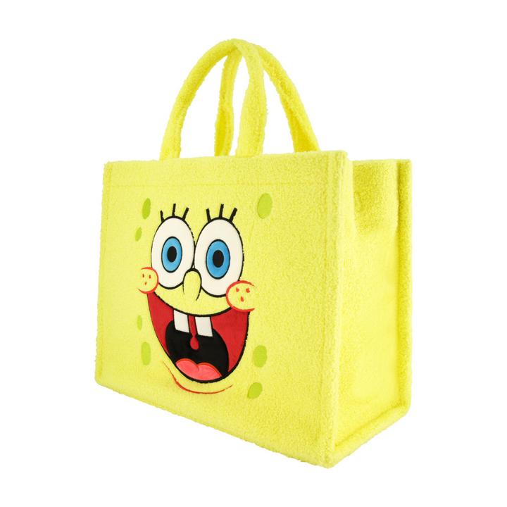 SpongeBob Yellow Travel Tote with Trolley Strap
