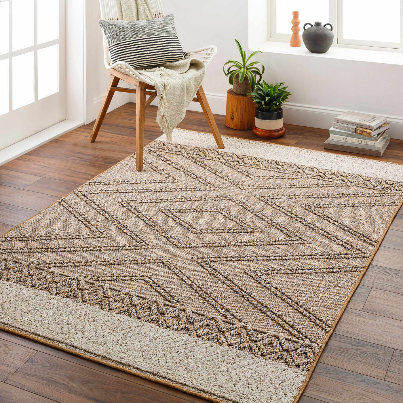 Beige Areli Area Rug