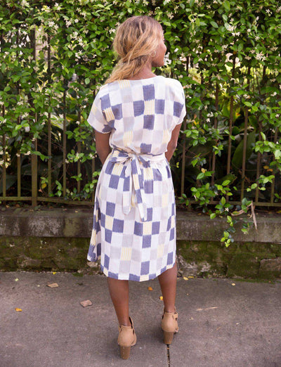 Sunshine Plaid Midi Skirt- FINAL SALE