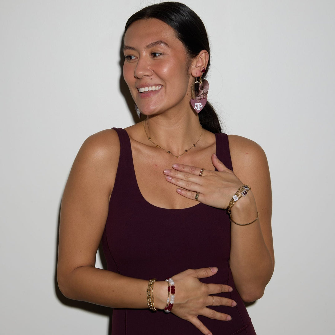 Texas A&M University Charm Bracelet