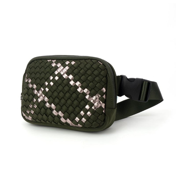 The Ella | Woven Neoprene Belt Bag