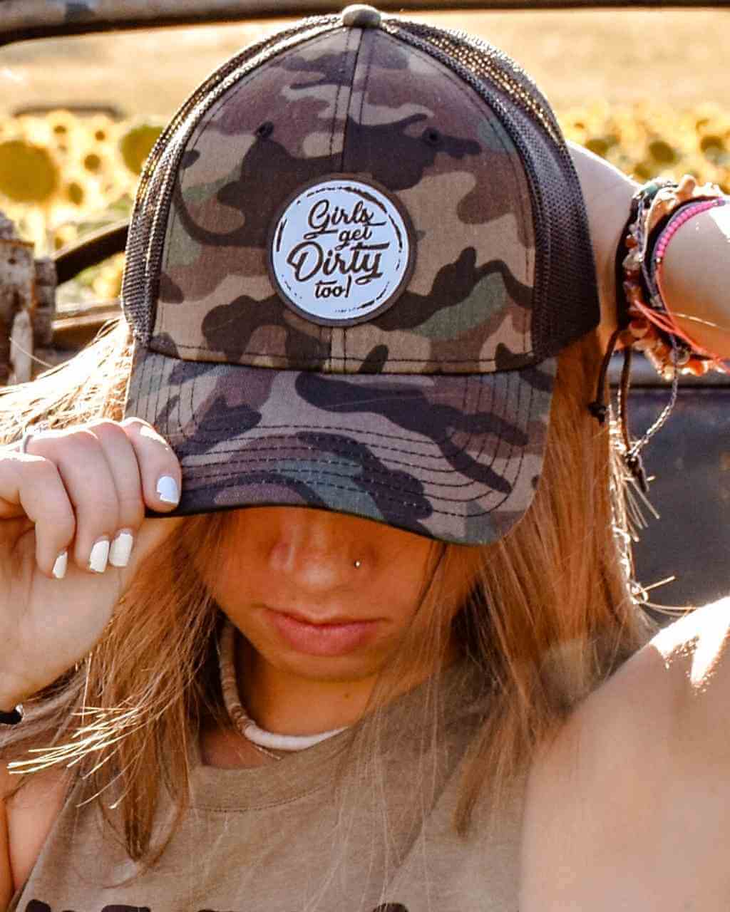 Tornado Low Profile Trucker Hat - Camo