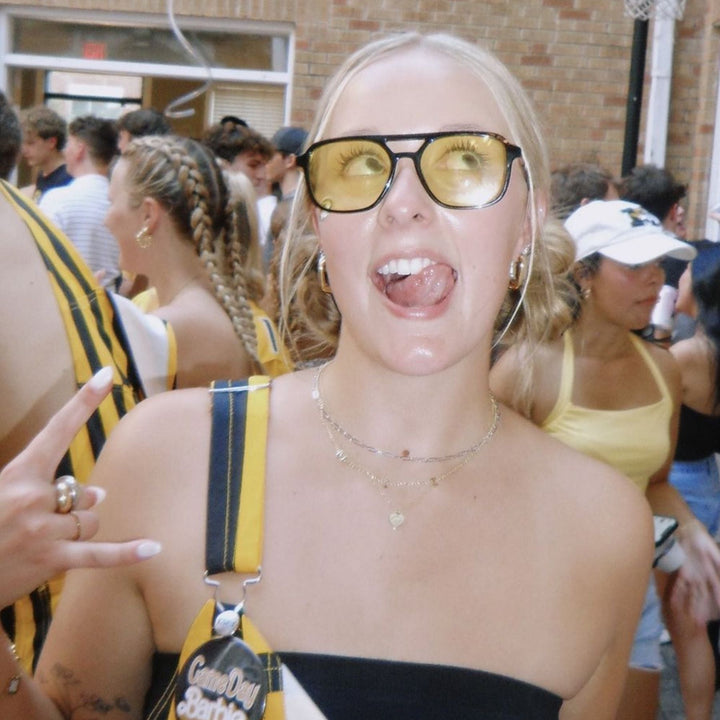 University of Missouri MIZ Initial Necklace