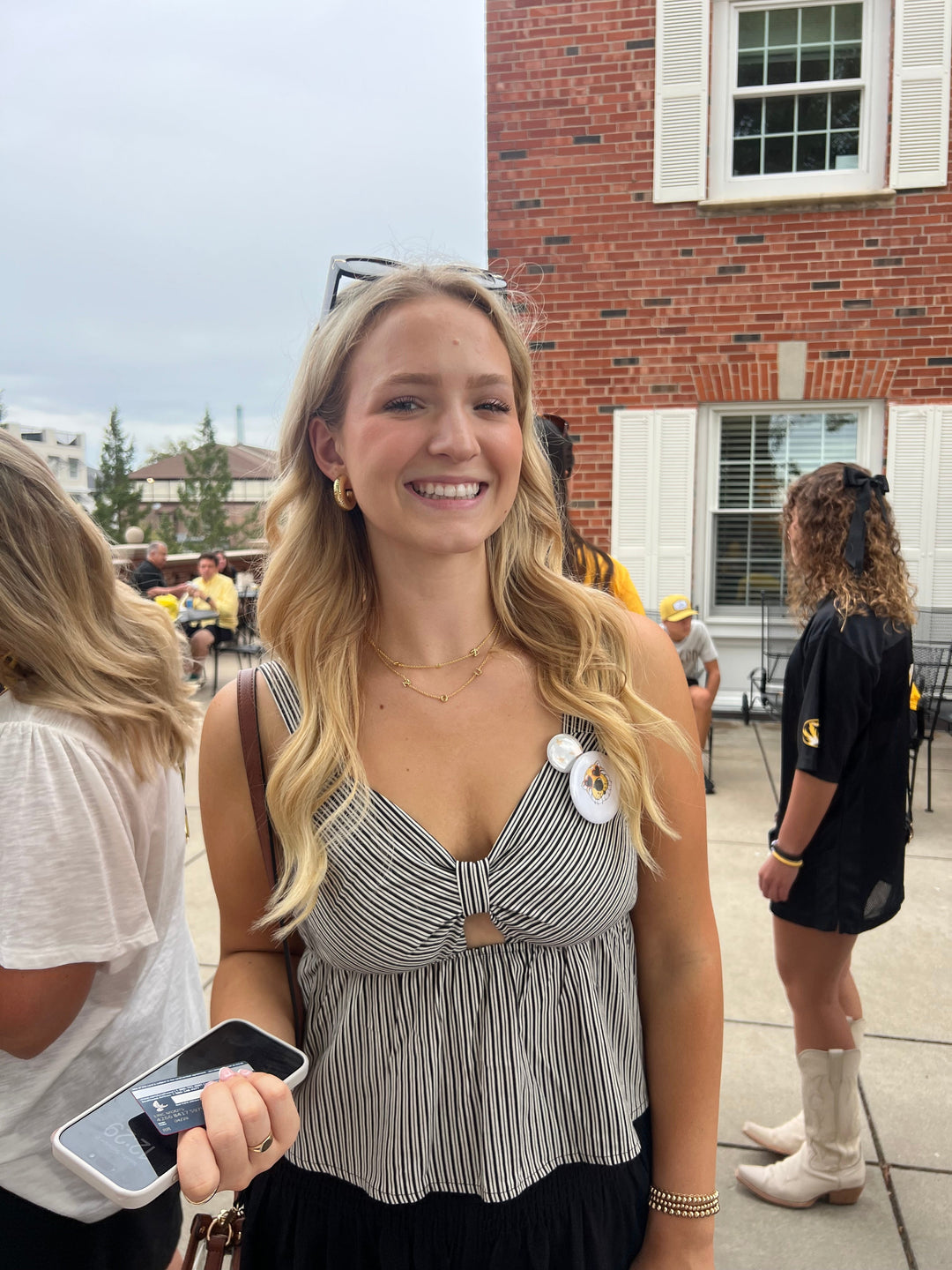 University of Missouri ZOU Initial Necklace