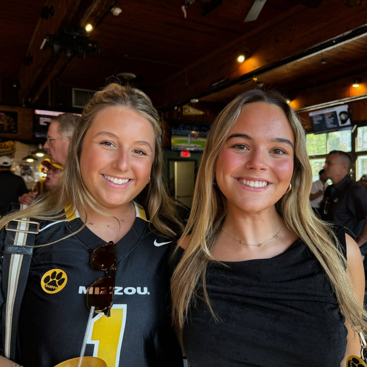 University of Missouri ZOU Initial Necklace