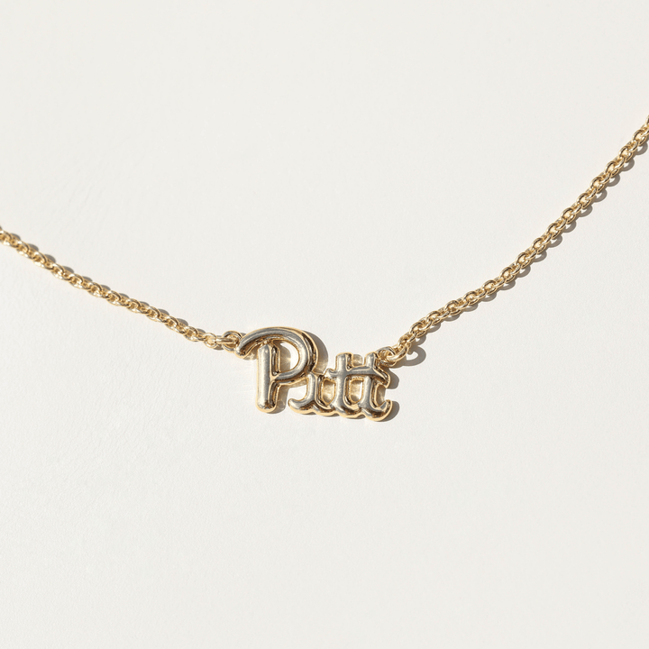 University of Pittsburgh Initial Necklace