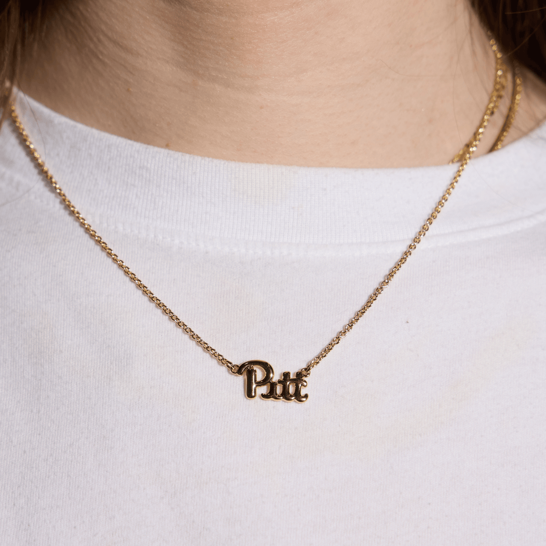 University of Pittsburgh Initial Necklace