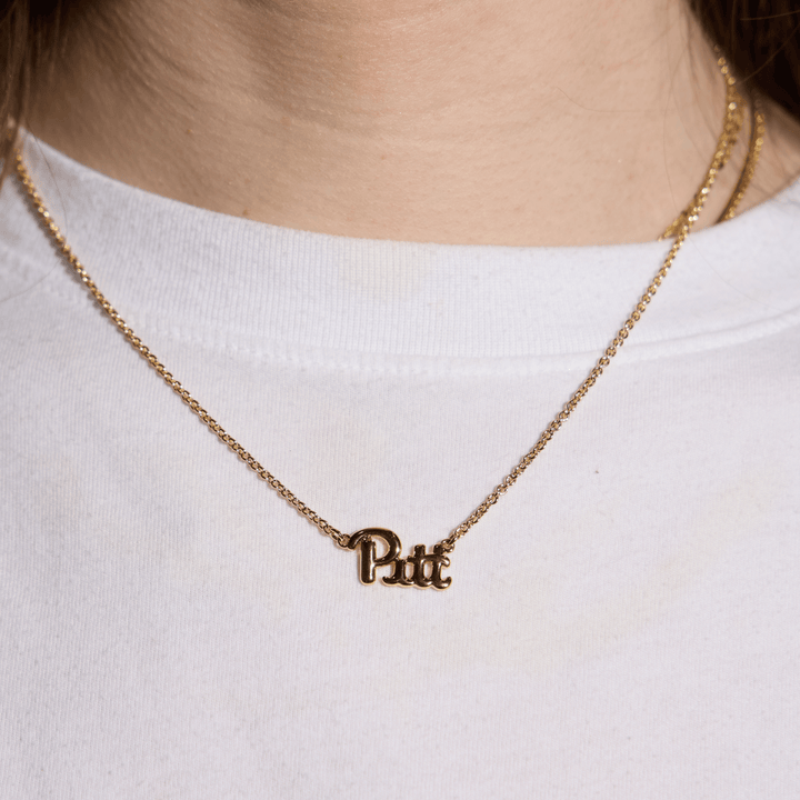 University of Pittsburgh Initial Necklace