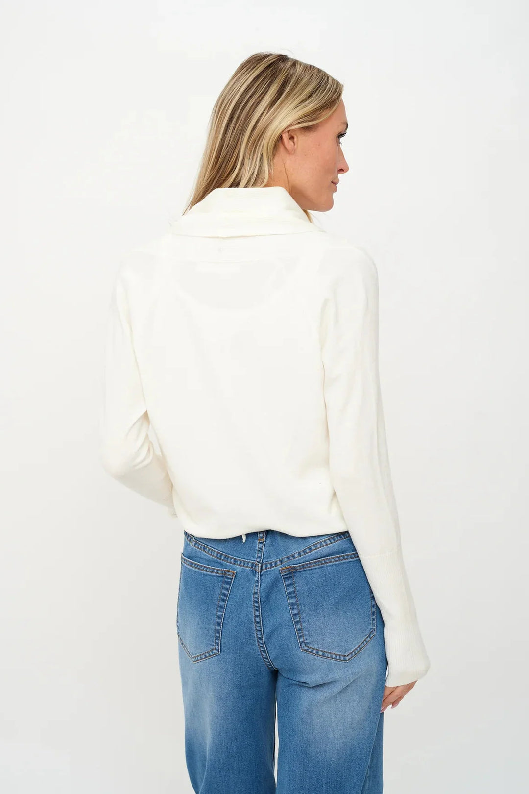 SIX FIFTY | ELLIE CRISS CROSS CARDIGAN - IVORY