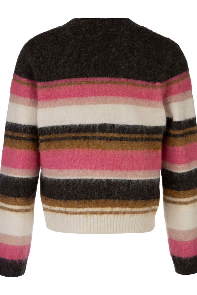 KUT FROM THE KLOTH | ELVIRA STRIPED PULLOVER SWEATER