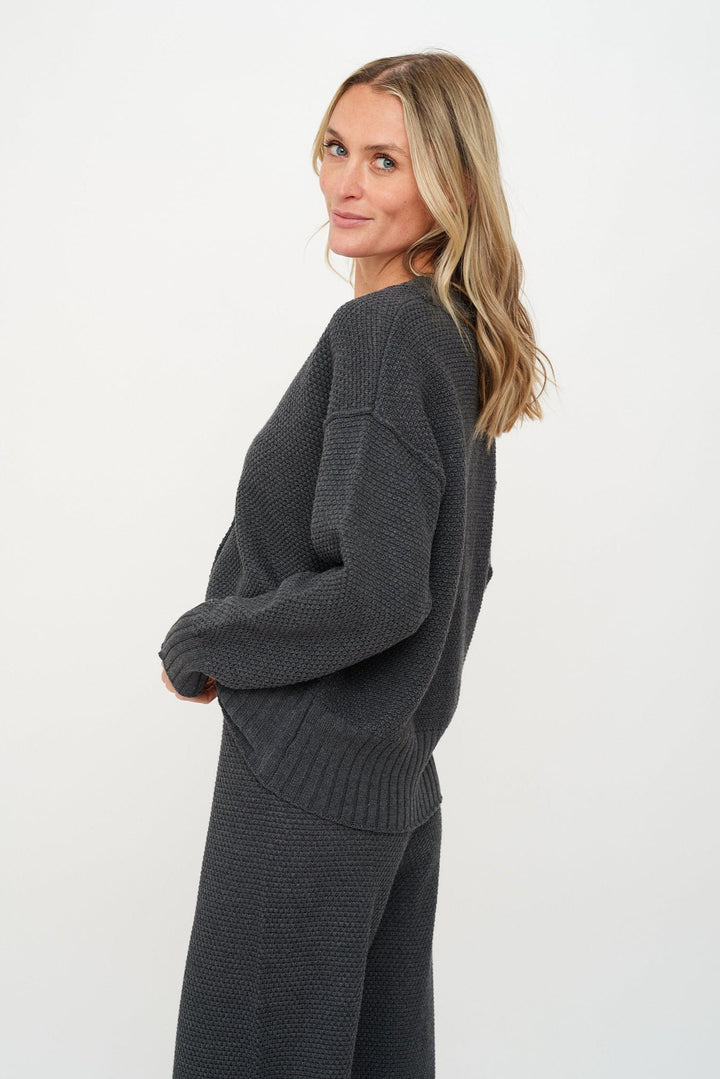 SIX FIFTY | MOLLY WAFFLE SWEATER CARDIGAN