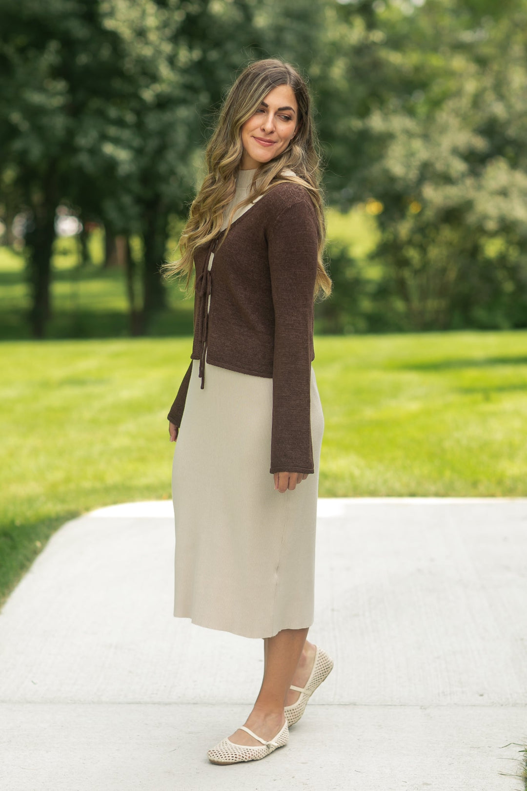 Vanna Knit Midi Dress - FINAL SALE