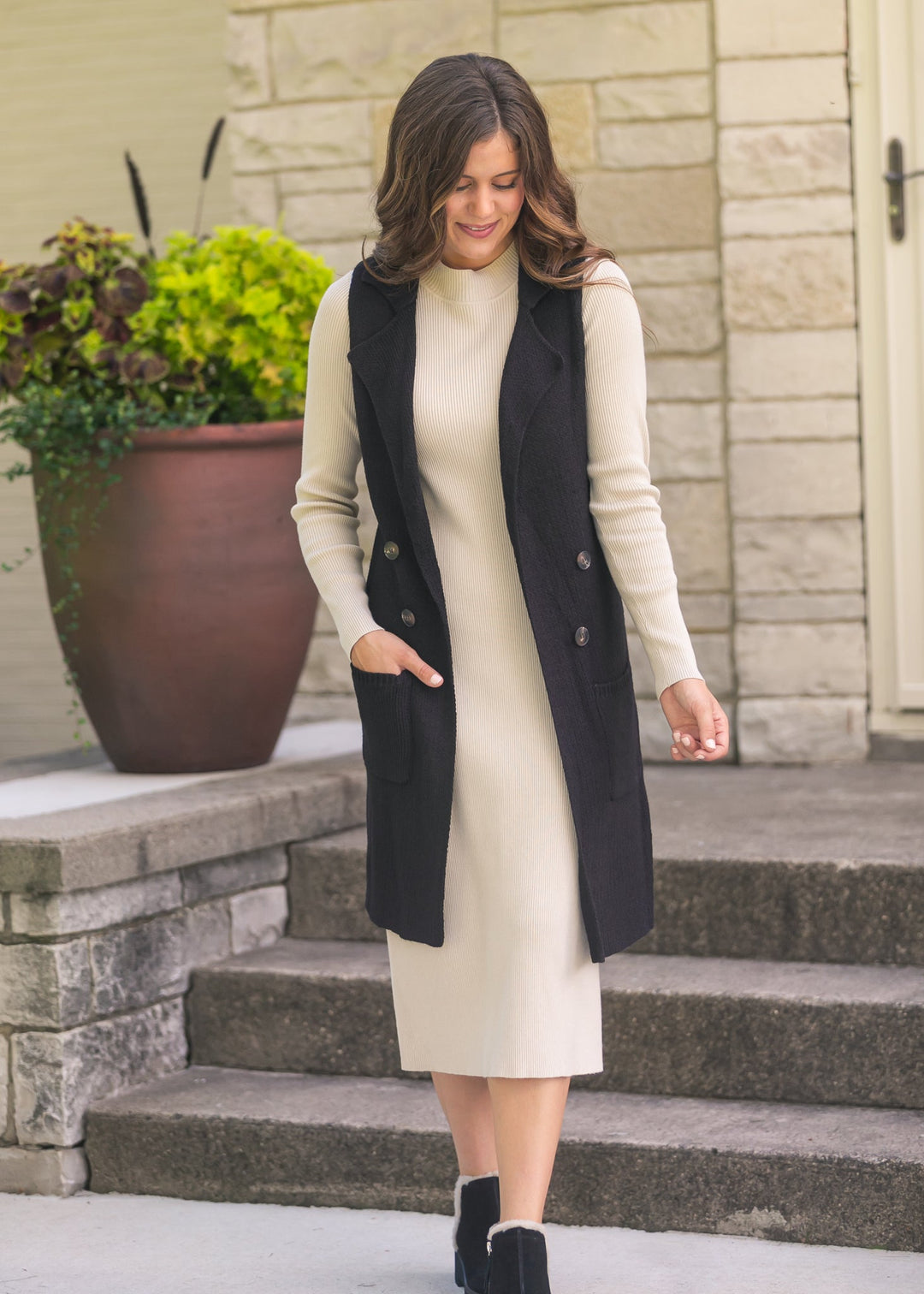 Vanna Knit Midi Dress - FINAL SALE