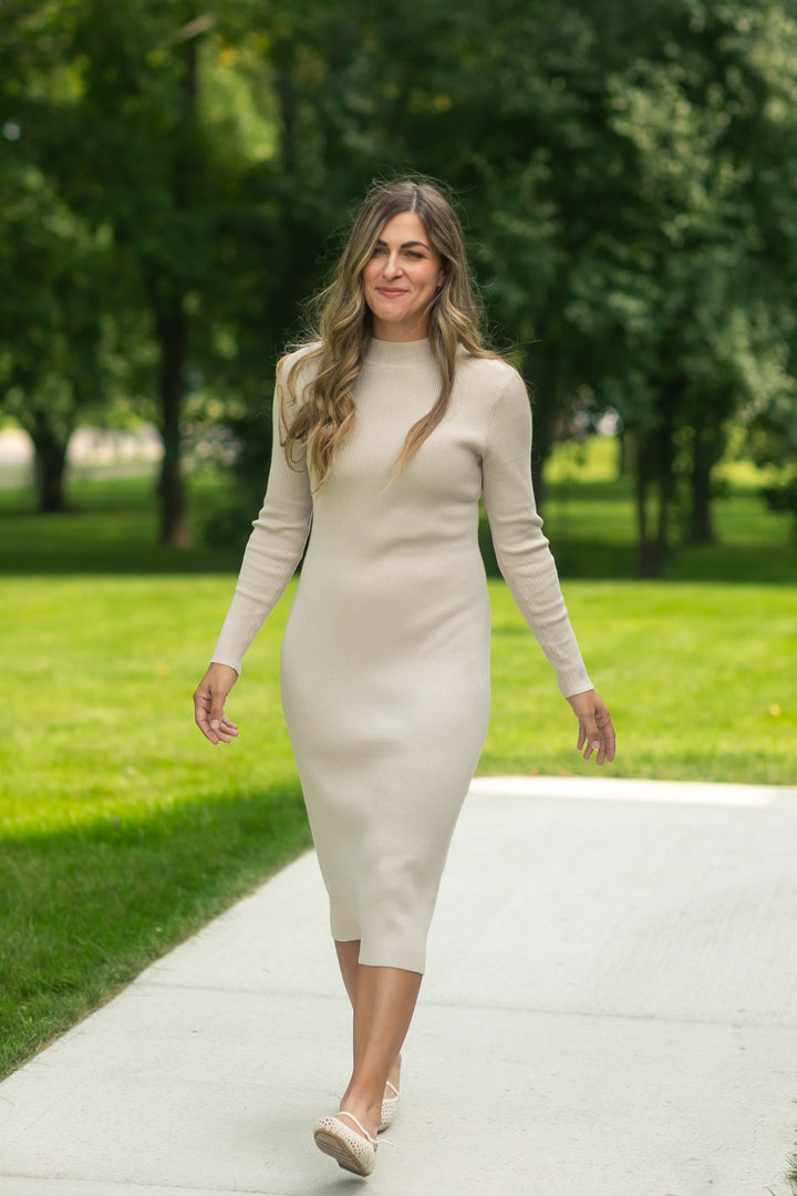 Vanna Knit Midi Dress - FINAL SALE