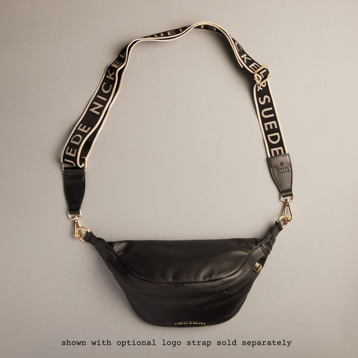 Verona Belt Bag in Black