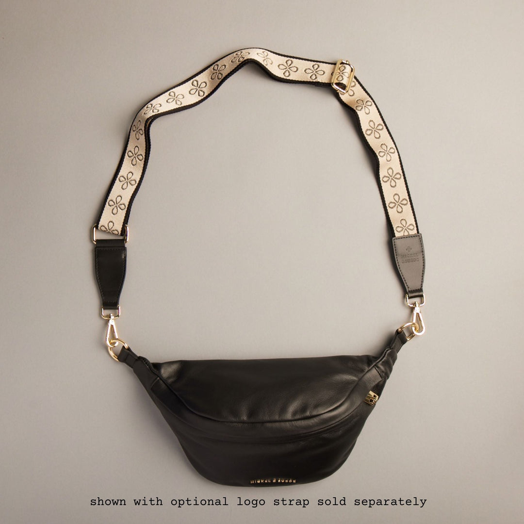 Verona Belt Bag in Black