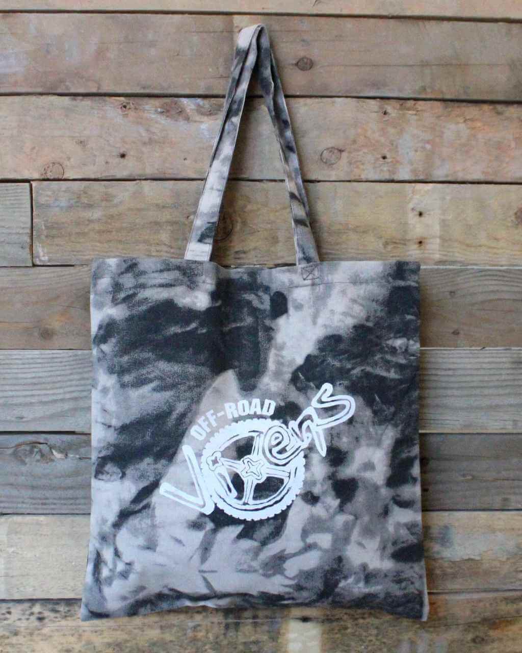 Vixen Outdoor Tie Dye Canvas Tote - Smoke