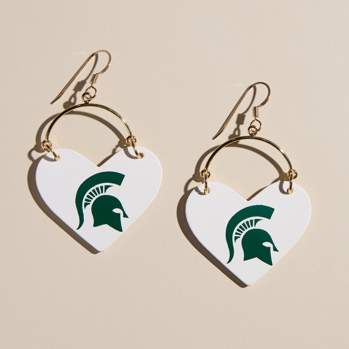 White Michigan State University Spartan Lover