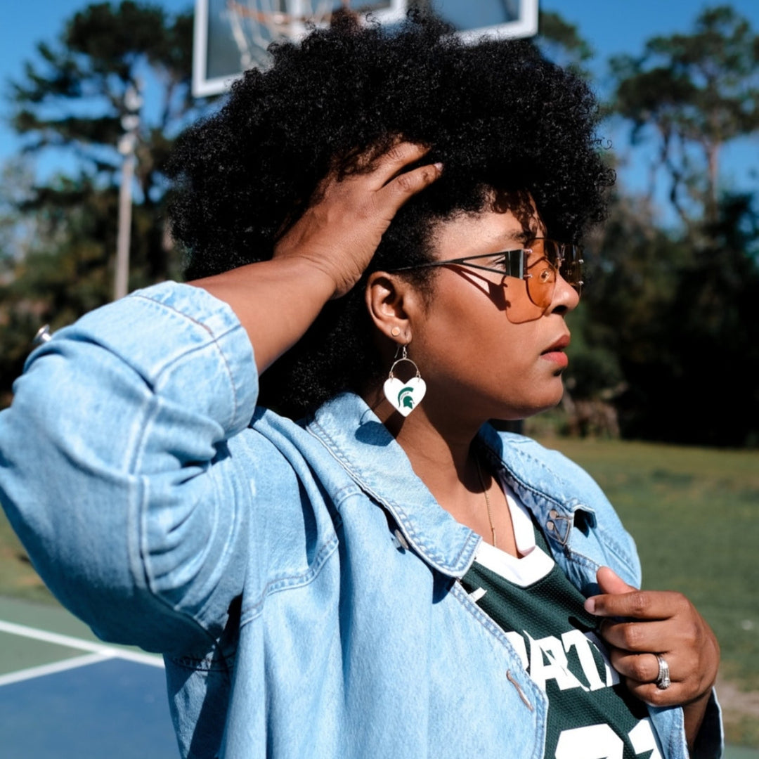 White Michigan State University Spartan Lover