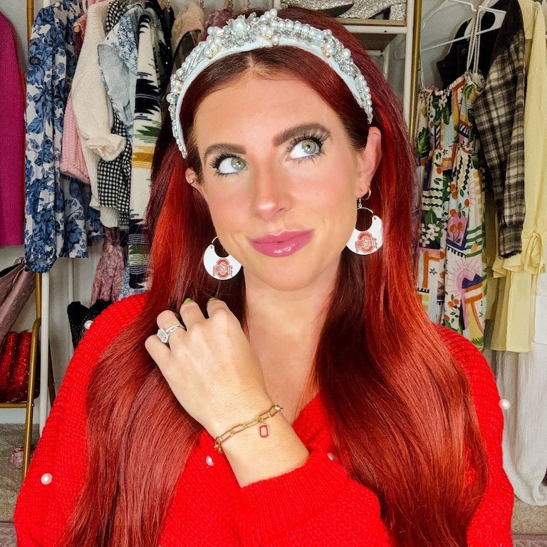 White Ohio State University Ninas