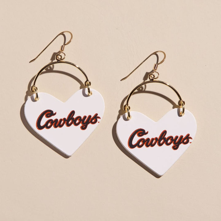 White Oklahoma State University Cowboys Lover