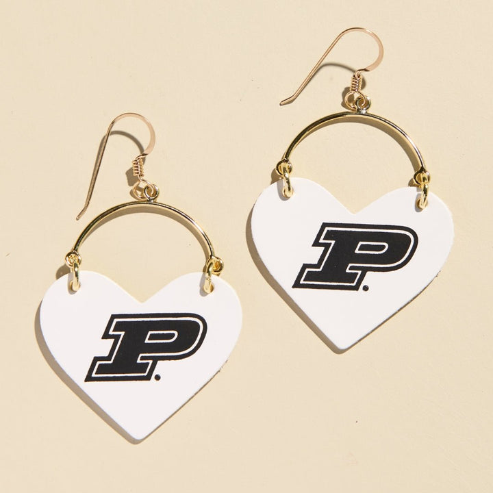 White Purdue University Lover
