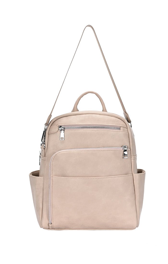 Willa Vegan Leather Utilitarian Backpack