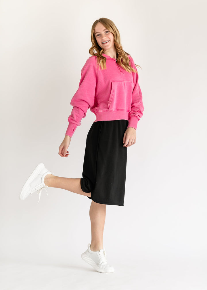 Winnie Sweatshirt Skirt - FINAL SALE