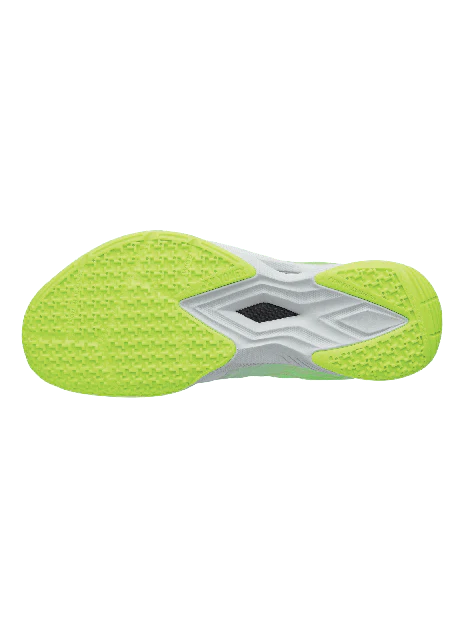 Yonex Badminton Shoe Power Cushion Aerus Z2 Wide Unisex (Gray/Yellow)